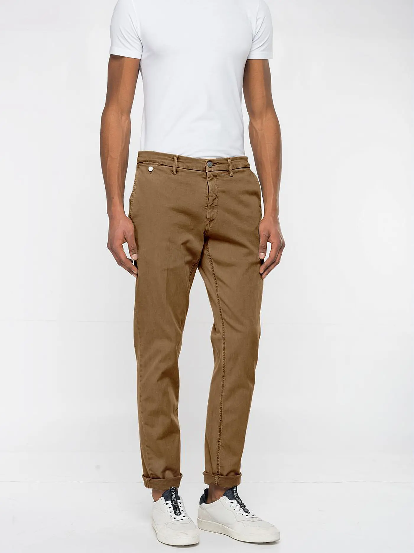REPLAY | Chino Regular Fit HYPERFLEX BENNI | braun